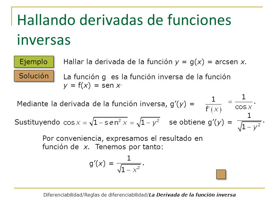 Como Se Obtiene La Derivada De Una Funcion Halos